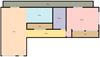1 Bedroom, 1 Bathroom with Patio